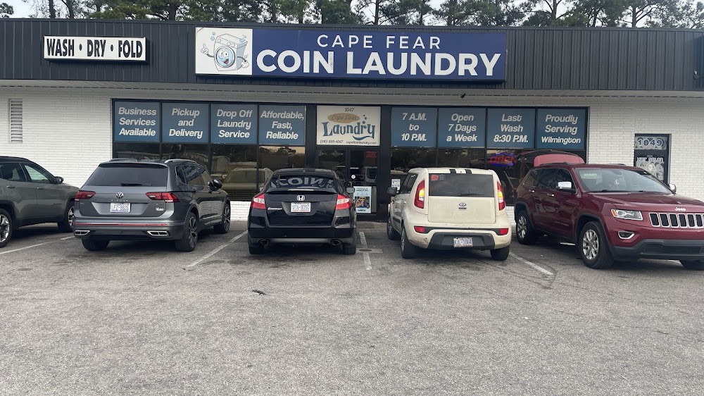 Cape Fear Laundry Vending Machine Location