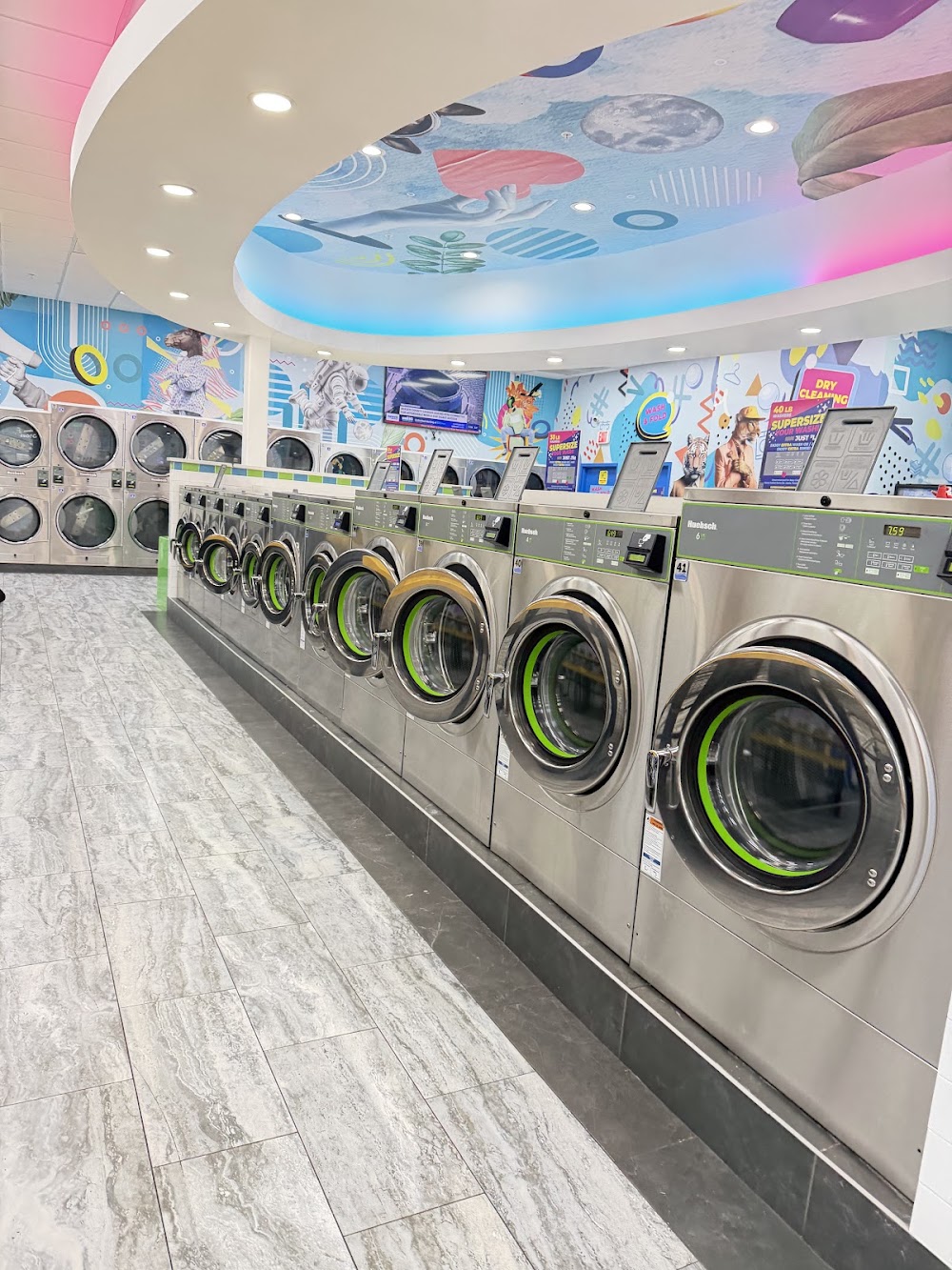 SuperWash Laundromat & Dry Cleaning Vending Machine Location
