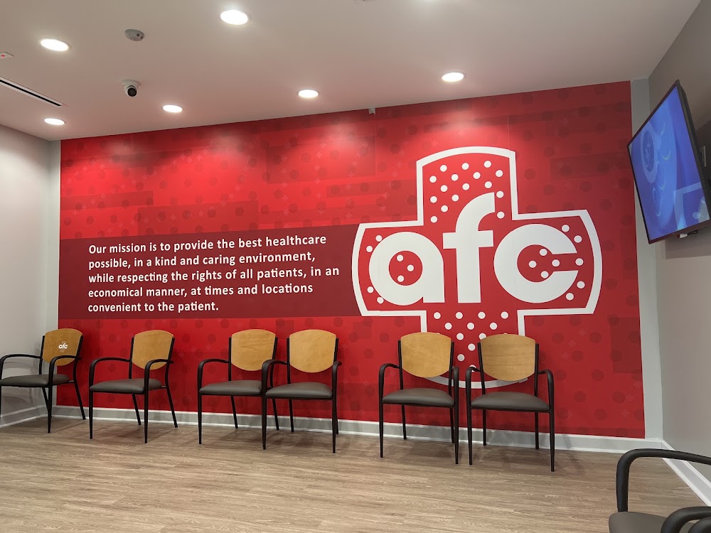 AFC Urgent Care Elizabeth Vending Machine Location