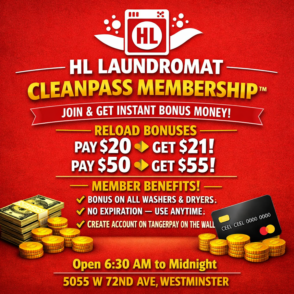 HL Laundromat Vending Machine Location