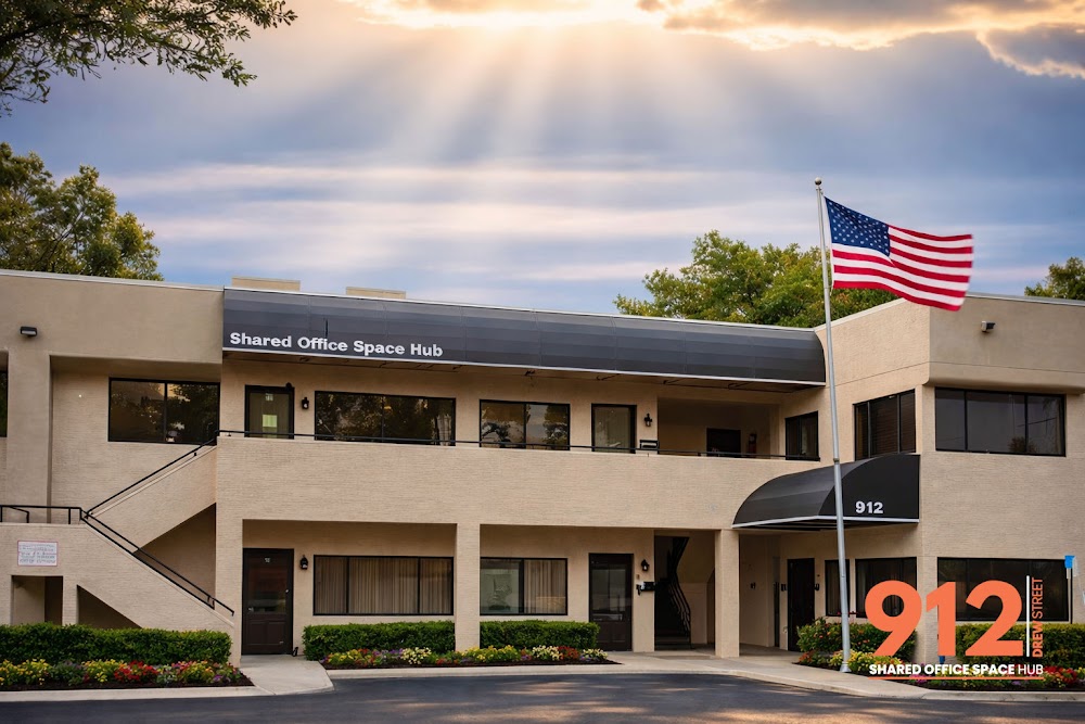 SHARED OFFICE SPACE HUB - Single Person Private Office and Team Suites Available. Month to Month. Business Address. Day Pass. Vending Machine Location