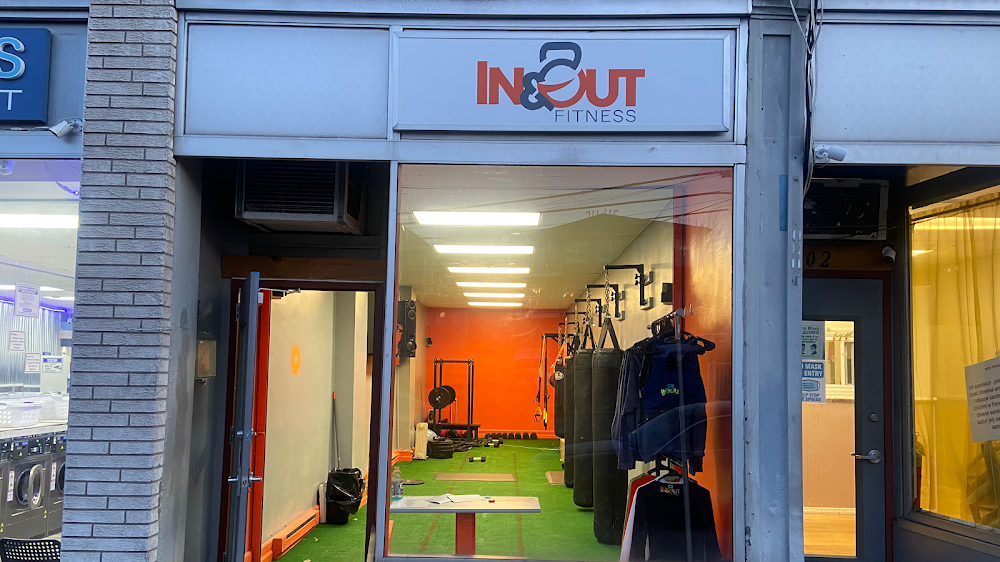 In and Out fitness Vending Machine Location