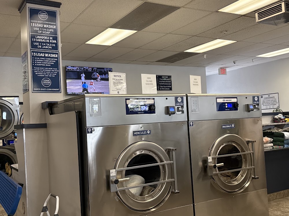 Town Center Laundromat Vending Machine Location