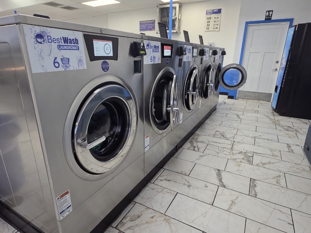 Best Wash Laundromats Vending Machine Location