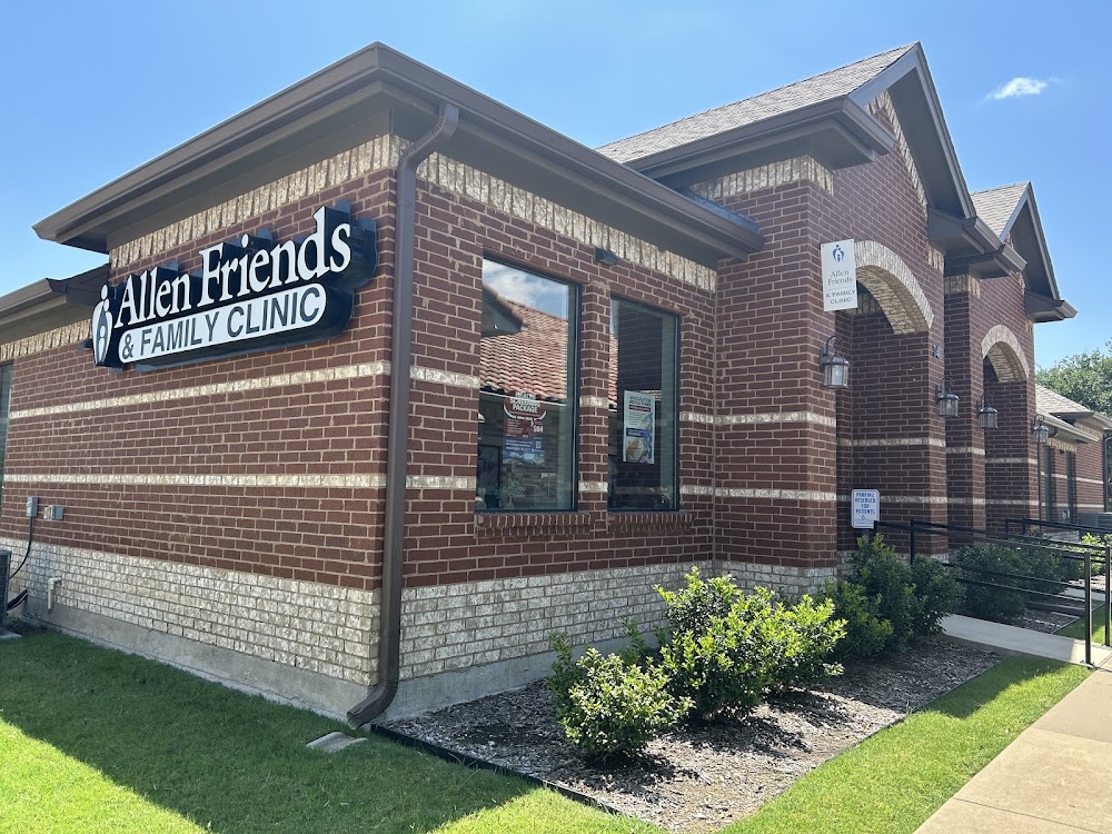 Allen Friends & Family Clinic Vending Machine Location