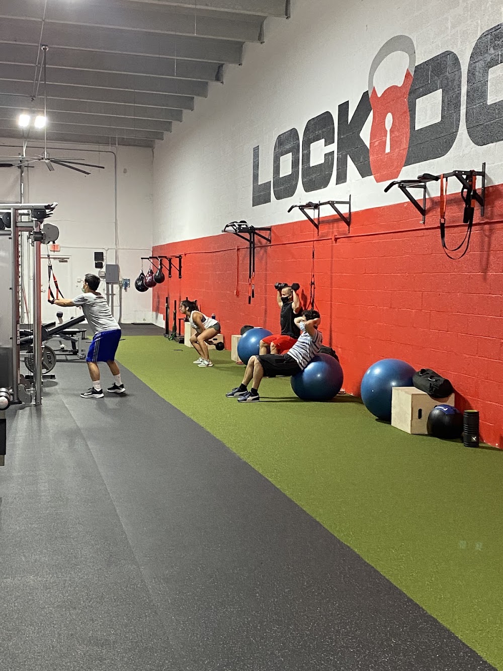Lockdown Fitness Vending Machine Location