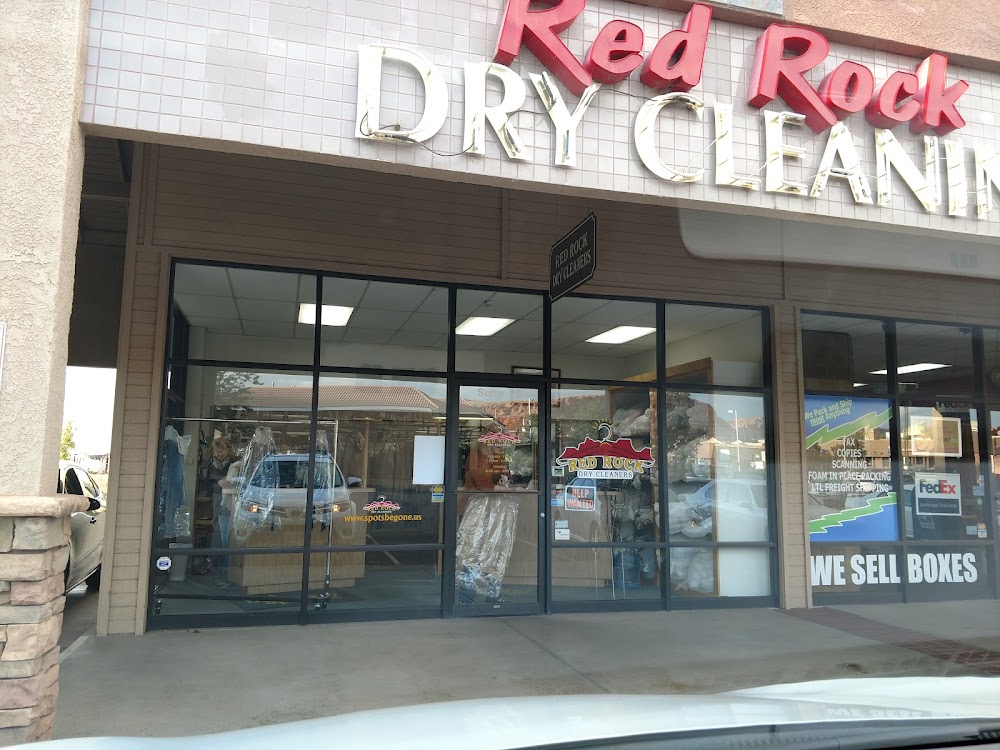 Red Rock Dry Cleaners Vending Machine Location
