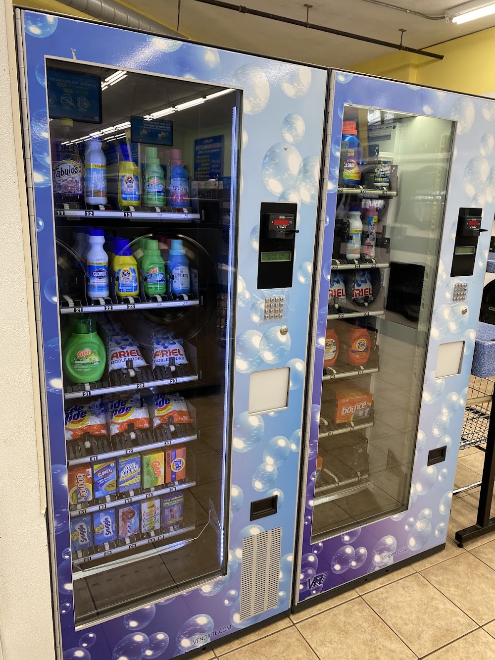 Express Laundry Vending Machine Location