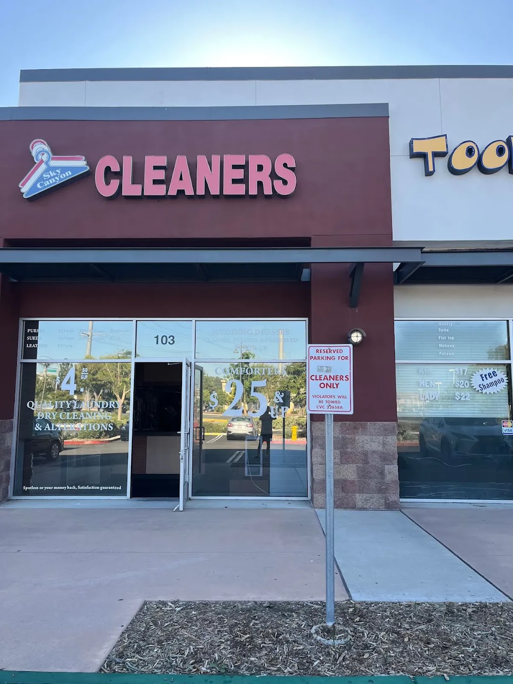 Sky Canyon Cleaners Vending Machine Location