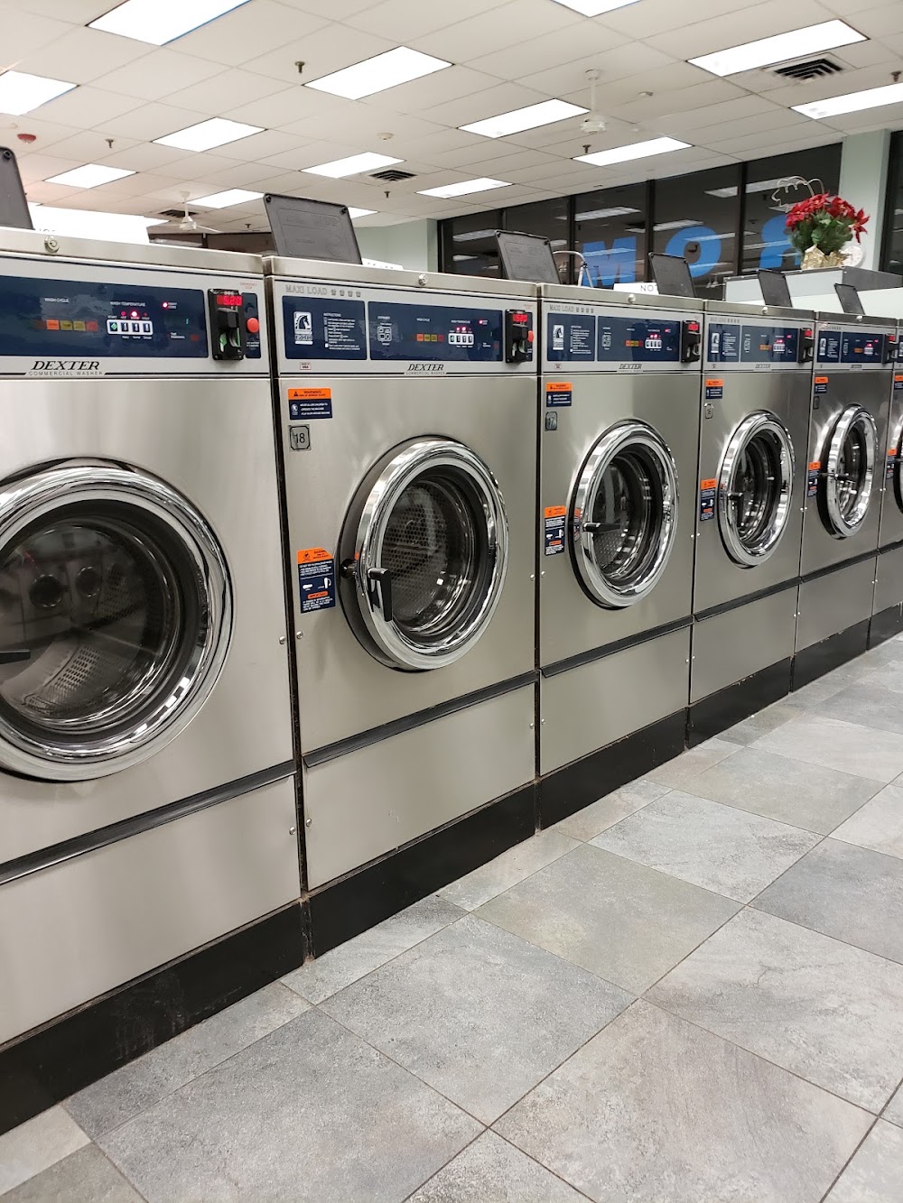 Spin City Laundromat Vending Machine Location