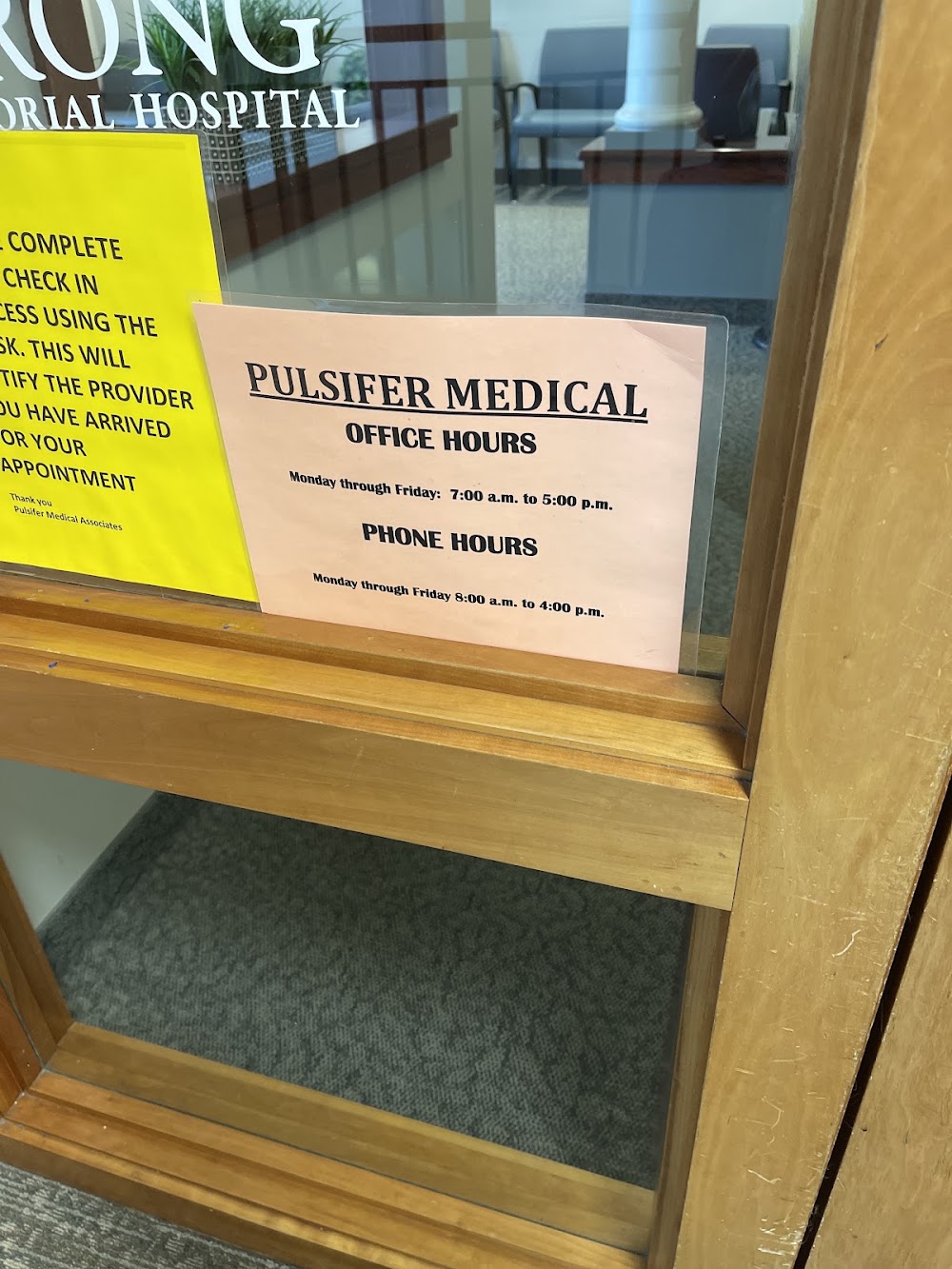University of Rochester Medicine Primary Care – Pulsifer Medical Associates Vending Machine Location