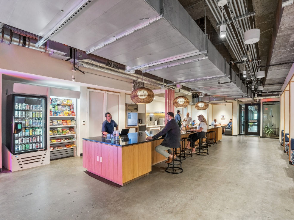 Workbox Victory Park — Lounge & Kitchen Vending Machine Location
