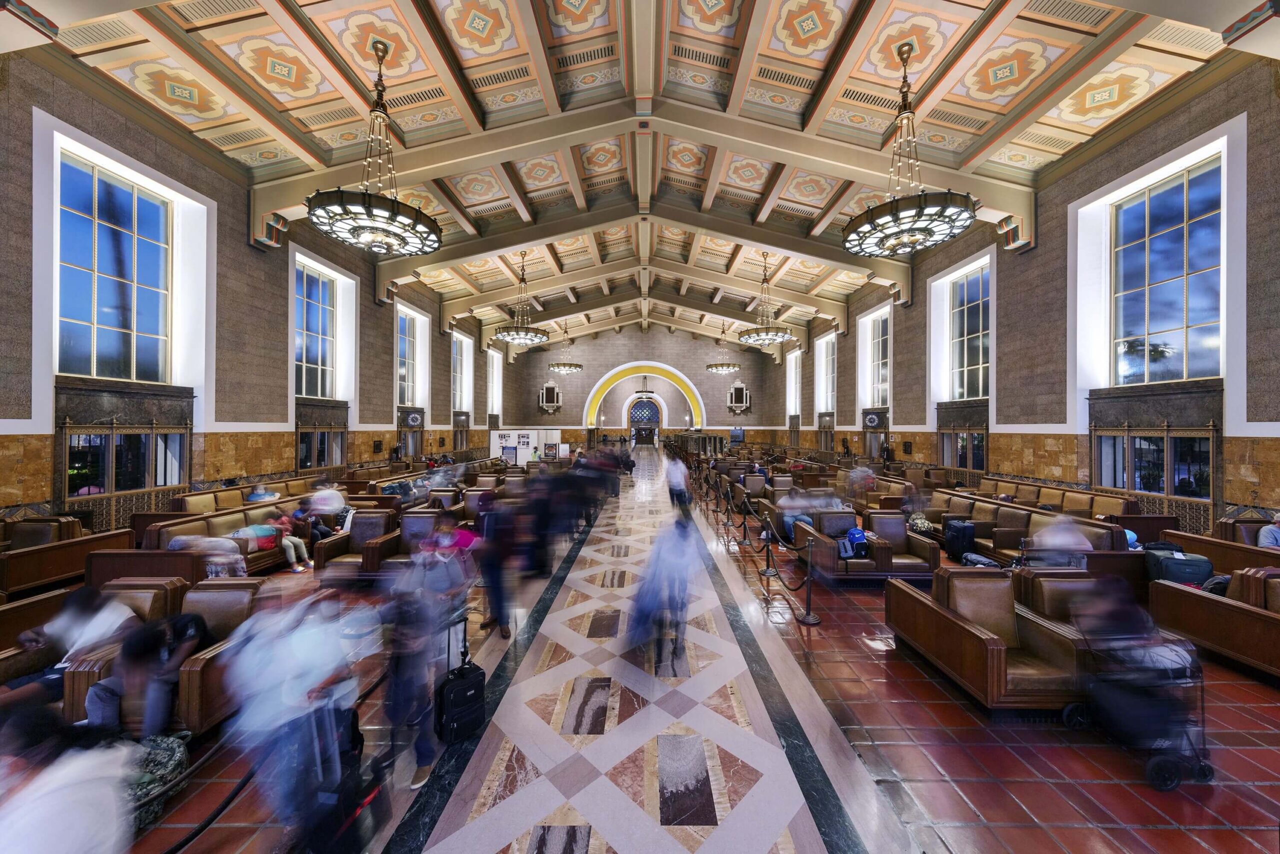 Los Angeles Union Station — Historic Waiting Room Vending Machine Location