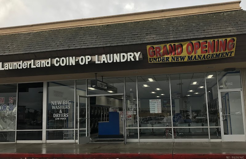 Laundry land coin Laundromat Vending Machine Location