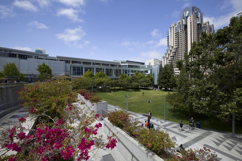 Yerba Buena Gardens Vending Machine Location