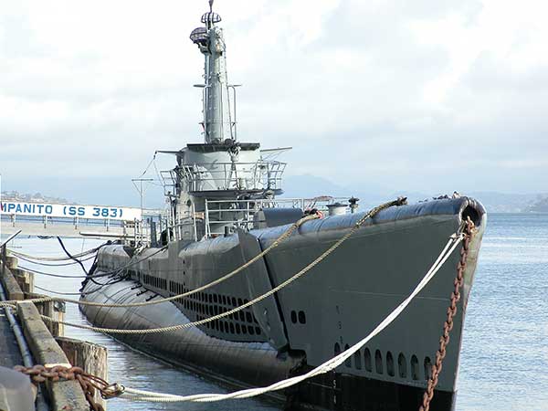 USS Pampanito Museum and Memorial Vending Machine Location