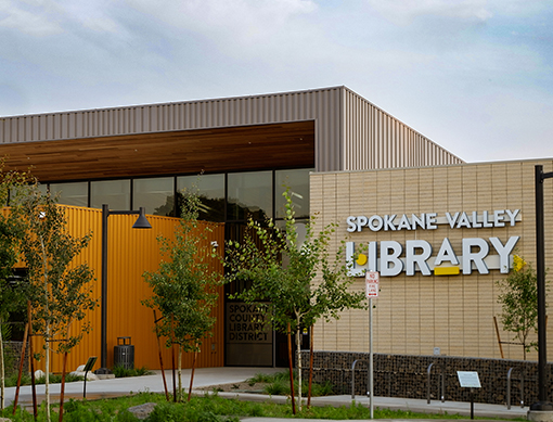 Spokane Valley Library Vending Machine Location