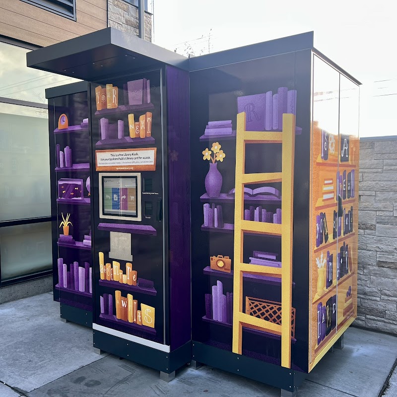 Spokane Public Library - Logan Library Kiosk Vending Machine Location