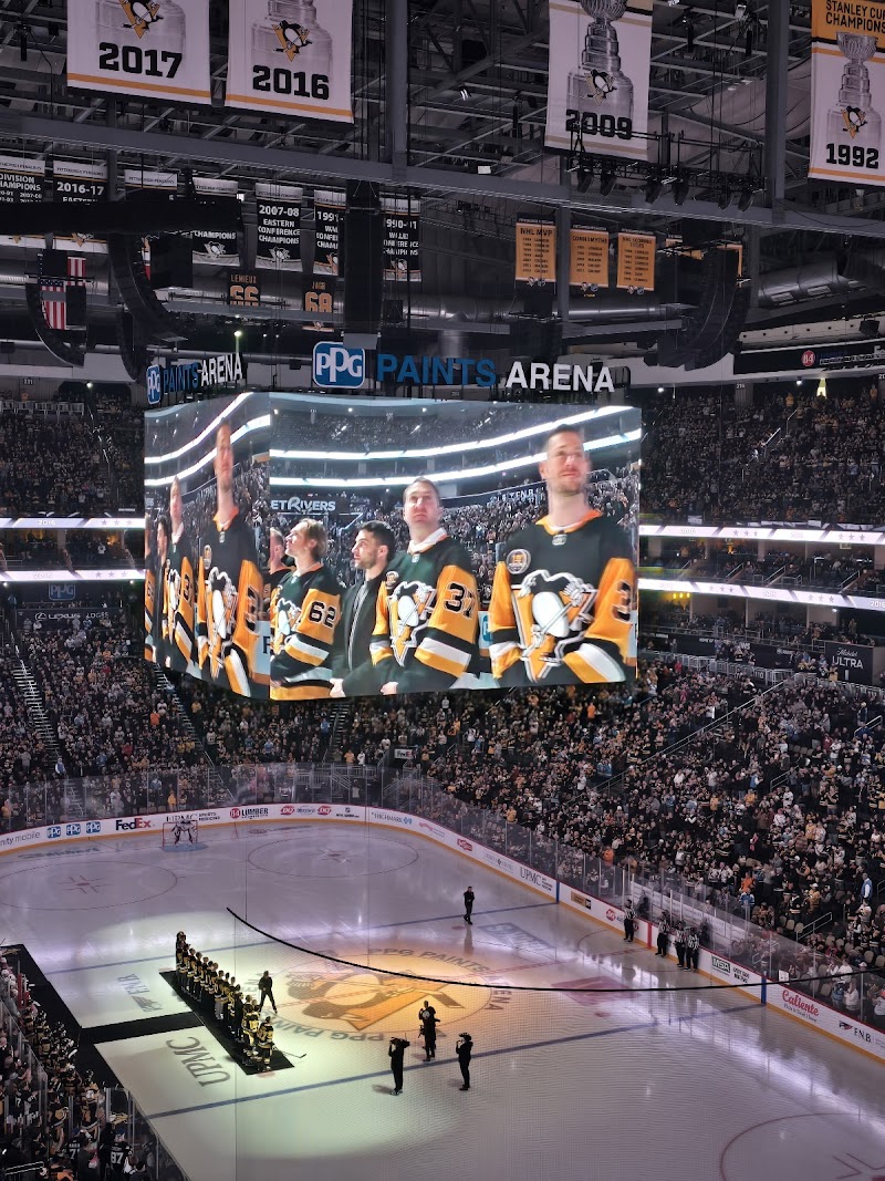 PPG Paints Arena Vending Machine Location