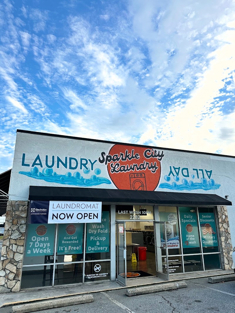 Sparkle City Laundry Vending Machine Location