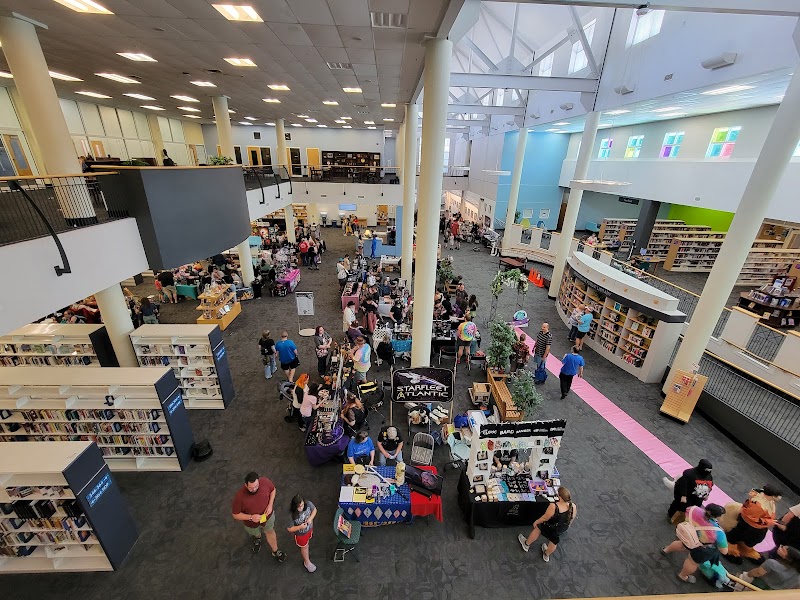 Chesapeake Central Library Vending Machine Location
