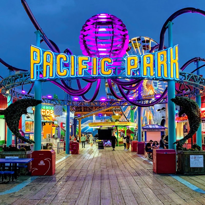 Pacific Park on the Santa Monica Pier Vending Machine Location