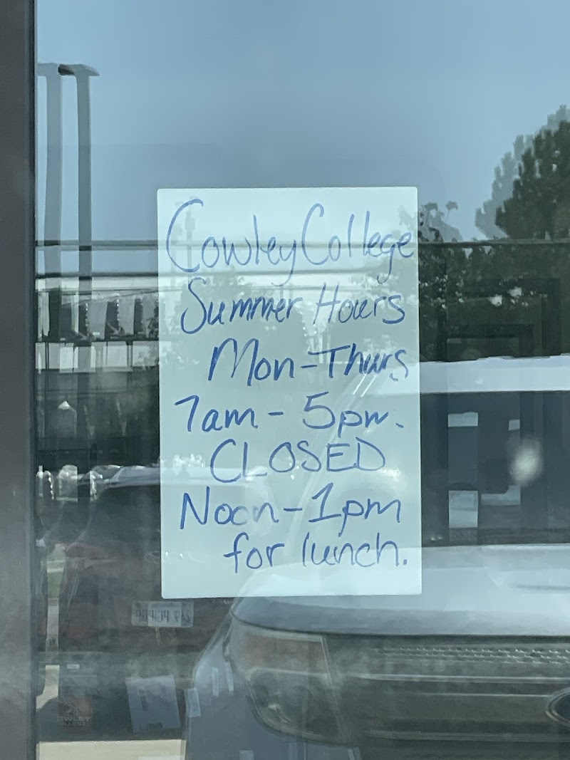 Cowley College Wichita Center Vending Machine Location