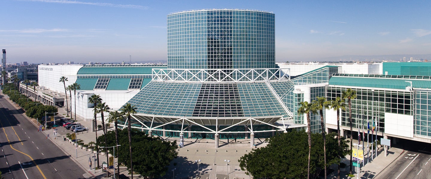 Los Angeles Convention Center West Hall Entrance — Downtown Vending Machine Location