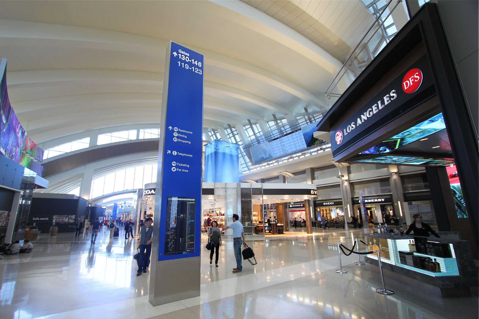 LAX Tom Bradley Terminal — Prime Vending Machine Location