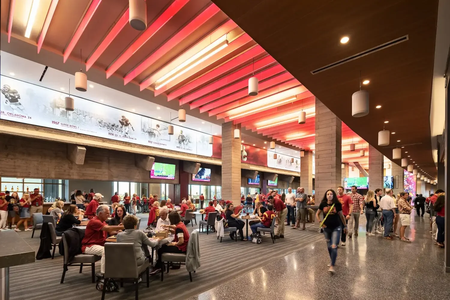 Los Angeles Memorial Coliseum — Heritage Concourse Vending Machine Location