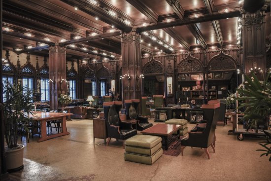 Chicago Athletic Association Hotel — Drawing Room Lobby Vending Machine Location