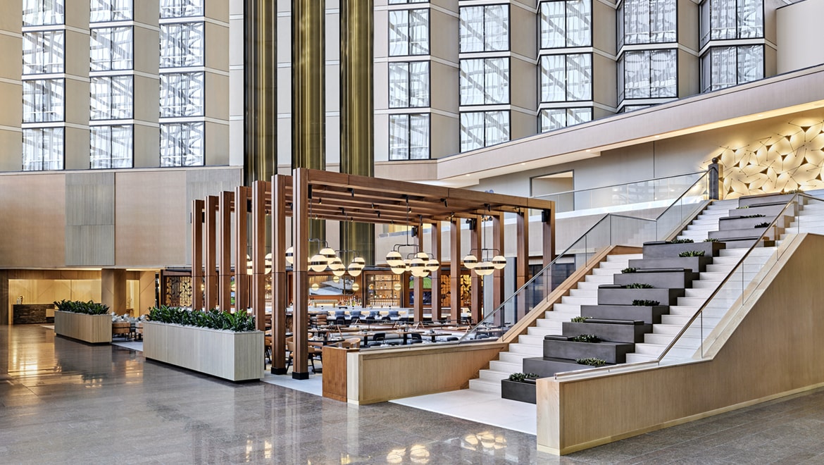 Omni Austin Hotel Downtown — Atrium Level Vending Machine Location