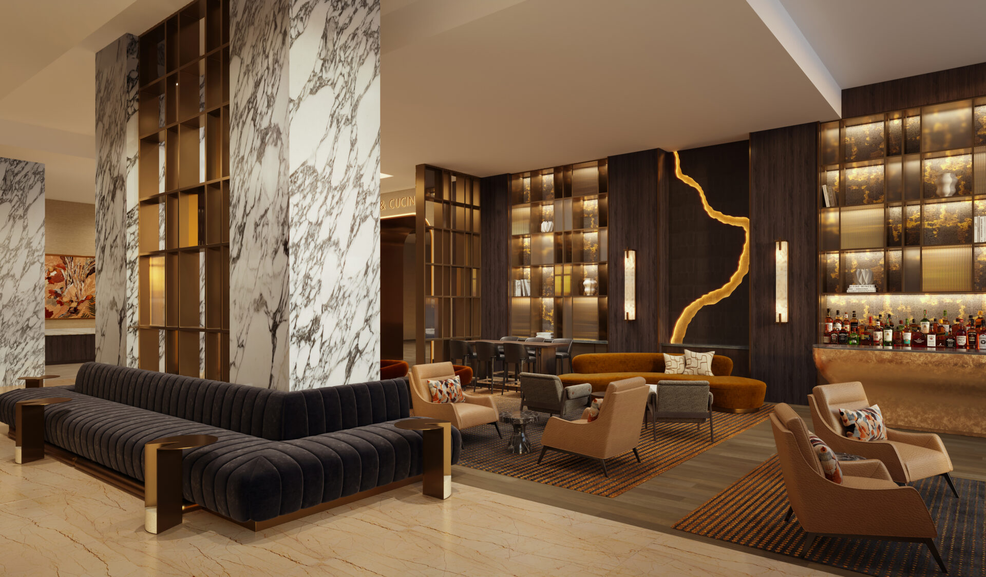 Grand Hyatt San Antonio — Lobby Vending Machine Location