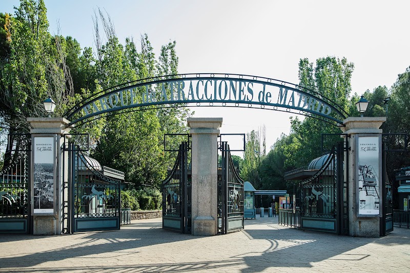 Parque de Atracciones de Madrid Vending Machine Location
