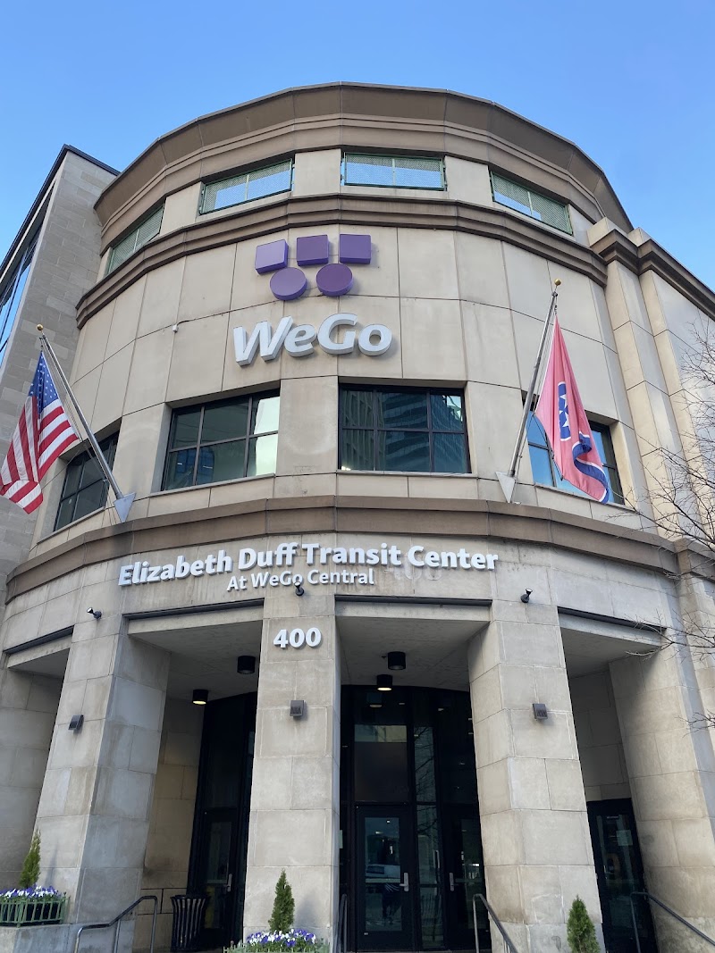 Elizabeth Duff Transit Center at WeGo Central Vending Machine Location