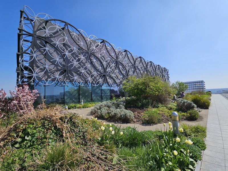 Birmingham Library Rooftop Garden Vending Machine Location