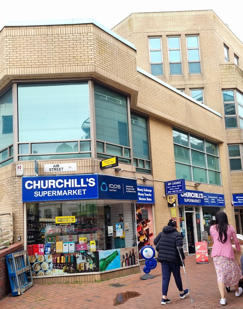 Churchill's Supermarket Vending Machine Location