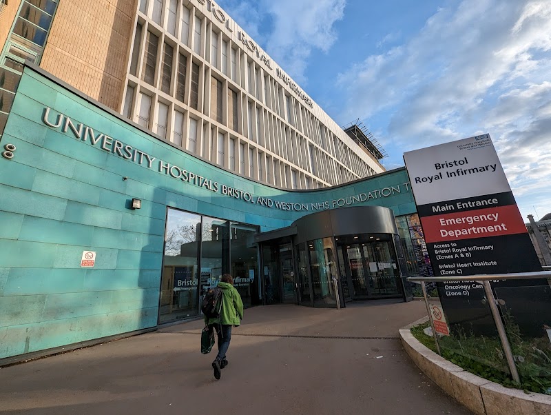 Bristol Royal Infirmary Vending Machine Location