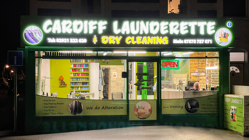 Cardiff Launderette 1 Vending Machine Location