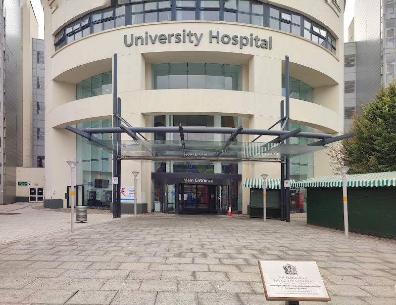 University Hospital Coventry & Warwickshire Dermatology Clinic Vending Machine Location
