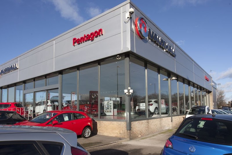 Pentagon Derby | Vauxhall and Motability Vending Machine Location