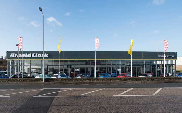 Arnold Clark Edinburgh Seafield Motorstore / Vanstore Vending Machine Location