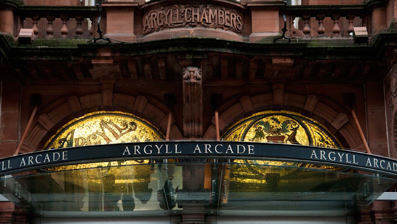 Argyll Arcade Vending Machine Location