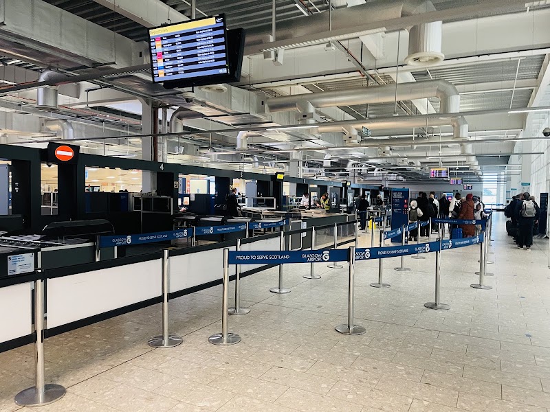 Glasgow Airport Vending Machine Location