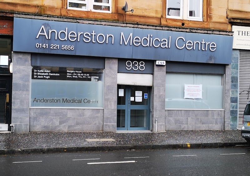 Anderston Medical Centre Vending Machine Location