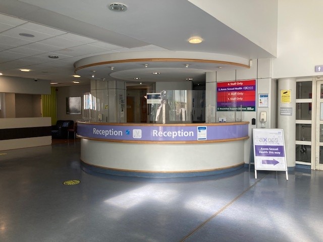 Liverpool City Centre NHS Walk-in Centre Vending Machine Location