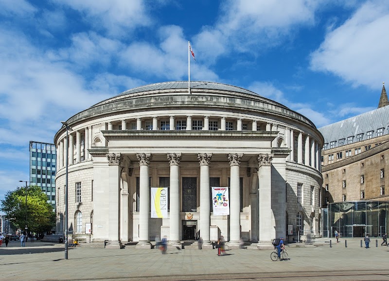 Manchester Central Library Vending Machine Location