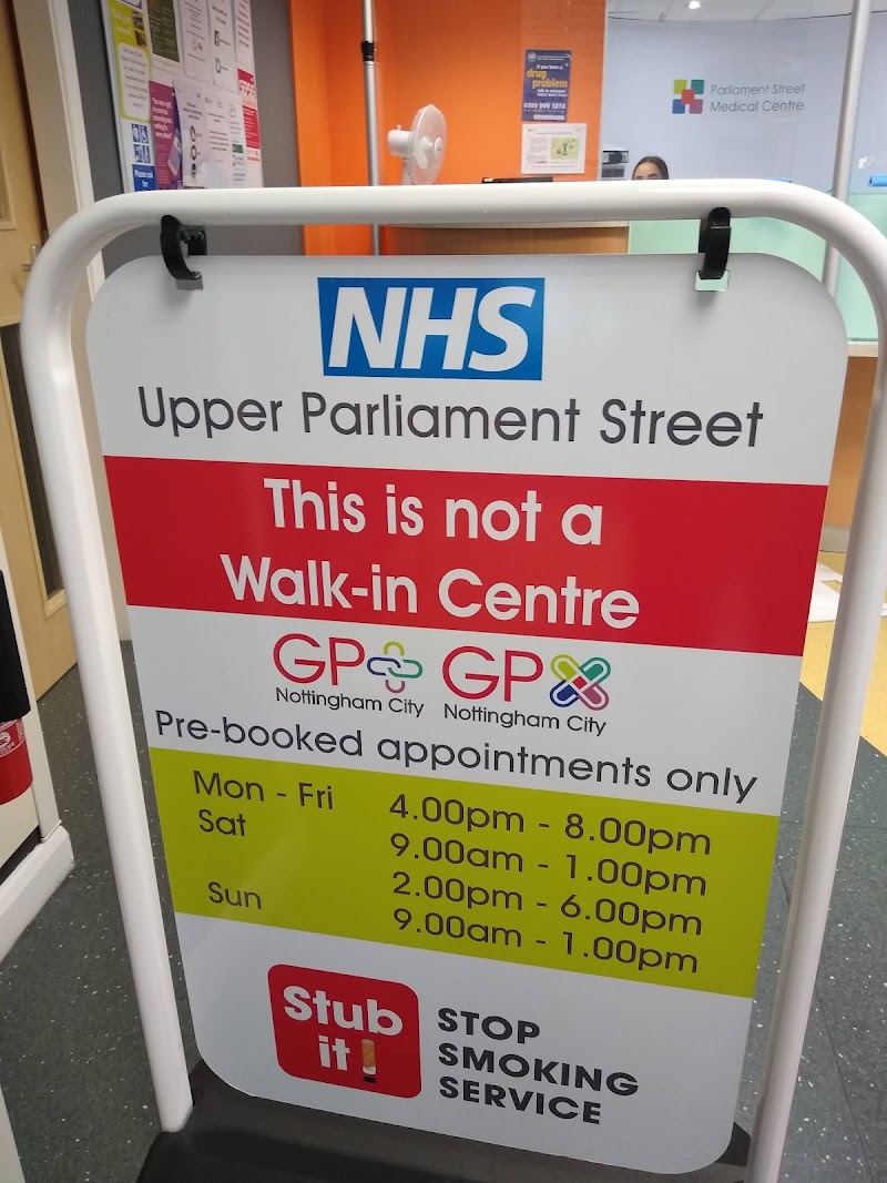 NHS Nottingham Health Centre Vending Machine Location