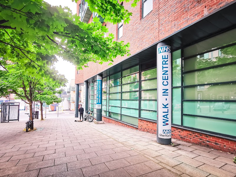 Sheffield City NHS Walk-In Centre Vending Machine Location