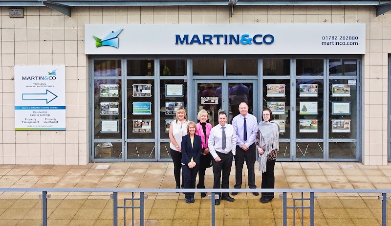 Martin & Co Stoke on Trent Lettings & Estate Agents Vending Machine Location